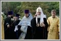 Патриарх Московский и всея Руси Кирилл во время визита на Луганщину