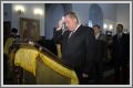 Глава облгосадминистрации Владимир Пристюк на торжественном богослужении в честь 20-летия независимости Украины